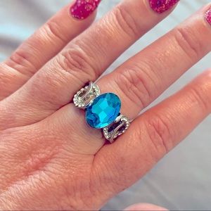 Aqua Stone Ring